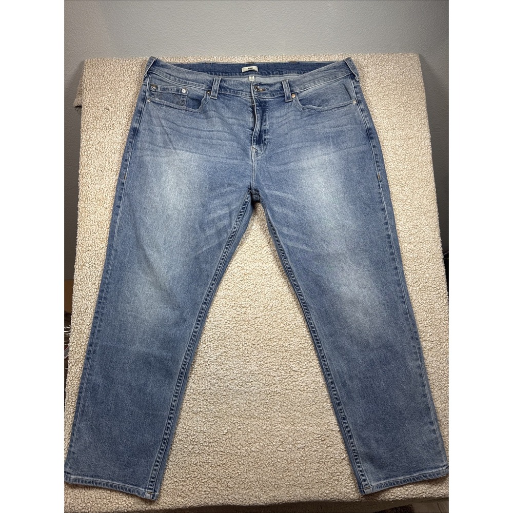 True Religion Jeans Bobby Relaxed Baggy Denim Men's 44x32 Blue Straight Leg